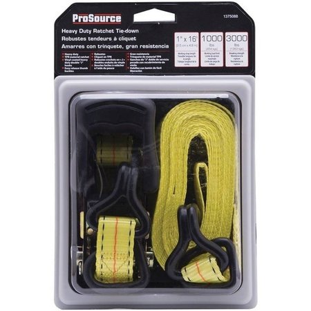 PROSOURCE Tiedown Rcht Jj/Hk Hd 1Inx16Ft FH64058